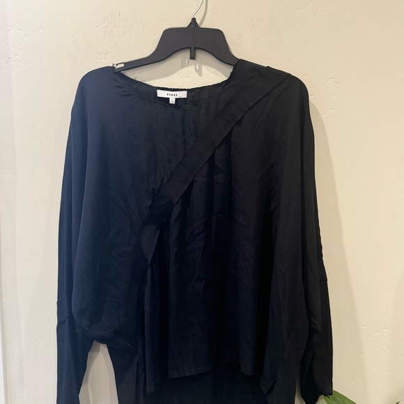 NWT Ro & De black boho blouse SZ M 🔥✨✨ - Picture 6 of 9